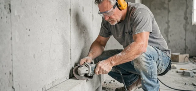 Comment couper une dalle béton près d’un mur sans abîmer la structure Comment couper une dalle béton près d’un mur sans abîmer la structure