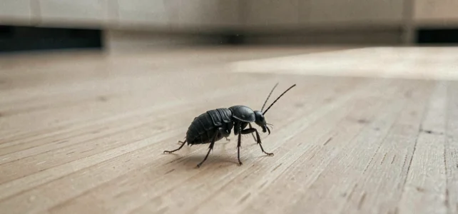 Comment reconnaître et éliminer un insecte noir sauteur dans la maison ? Comment reconnaître et éliminer un insecte noir sauteur dans la maison ?
